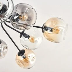 Ripoll Deckenleuchte Glas 15 Cm Bernsteinfarben, Klar, Rauchfarben, 10-flammig -Lampe Verkäufe ripoll deckenleuchte glas 15 cm h3957066 2