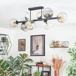 Ripoll Deckenleuchte Glas 15 Cm Bernsteinfarben, Klar, Rauchfarben, 8-flammig -Lampe Verkäufe ripoll deckenleuchte glas 15 cm h3974889 9