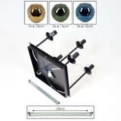 Ripoll Deckenleuchte Glas 15 Cm Blau, Gold, Grün, 5-flammig -Lampe Verkäufe ripoll deckenleuchte glas 15 cm h3981429 4