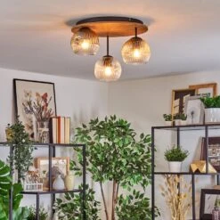 Ripoll Deckenleuchte Glas 15cm Braun, Holzoptik, Schwarz, 3-flammig 20 Ripoll Deckenleuchte Glas 15cm Braun, Holzoptik, Schwarz, 3-flammig -Lampe Verkäufe ripoll deckenleuchte glas 15cm h3975961 6