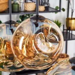 Ripoll Hängeleuchte 20 Cm, 25 Cm Bernsteinfarben, 6-flammig -Lampe Verkäufe ripoll haengeleuchte 20 cm 25 cm h3968741 2