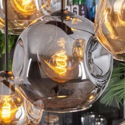 Ripoll Hängeleuchte Glas 15 Cm, 20 Cm, 25 Cm Bernsteinfarben, Rauchfarben, 8-flammig -Lampe Verkäufe ripoll haengeleuchte glas 15 cm 20 cm 25 cm h3973905 5