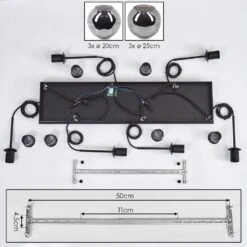 Ripoll Hängeleuchte Glas 20 Cm, 25 Cm Rauchfarben, 6-flammig -Lampe Verkäufe ripoll haengeleuchte glas 20 cm 25 cm h3965924 4