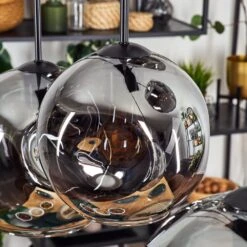 Ripoll Hängeleuchte Glas 20 Cm, 25 Cm Rauchfarben, 6-flammig -Lampe Verkäufe ripoll haengeleuchte glas 20 cm 25 cm h3965924 5