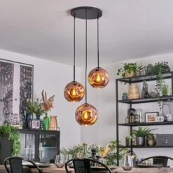 Ripoll Hängeleuchte Glas 20 Cm Kupferfarben, 3-flammig -Lampe Verkäufe ripoll haengeleuchte glas 20 cm h3941690 8