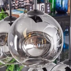 Ripoll Hängeleuchte Glas 20 Cm Klar, Rauchfarben, 6-flammig -Lampe Verkäufe ripoll haengeleuchte glas 20 cm h9033752 2