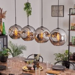 Ripoll Hängeleuchte Glas 30 Cm Chrom, 4-flammig -Lampe Verkäufe ripoll haengeleuchte glas 30 cm h3722343 8