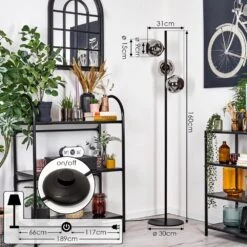 Ripoll Stehleuchte Glas 15 Cm Chrom, Rauchfarben, 3-flammig 17 Ripoll Stehleuchte Glas 15 Cm Chrom, Rauchfarben, 3-flammig -Lampe Verkäufe ripoll stehleuchte glas 15 cm h3860205 3