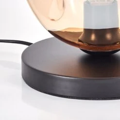 Ripoll Tischleuchte Glas 20cm Schwarz, 1-flammig -Lampe Verkäufe ripoll tischleuchte glas 20cm h3781937 5