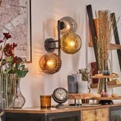 Ripoll Wandleuchte Glas 15 Cm Gold, Klar, Kupferfarben, Rauchfarben, 3-flammig 20 Ripoll Wandleuchte Glas 15 Cm Gold, Klar, Kupferfarben, Rauchfarben, 3-flammig -Lampe Verkäufe ripoll wandleuchte glas 15 cm h3952207 6