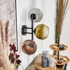 Ripoll Wandleuchte Glas 15 Cm Gold, Klar, Kupferfarben, Rauchfarben, 3-flammig 23 Ripoll Wandleuchte Glas 15 Cm Gold, Klar, Kupferfarben, Rauchfarben, 3-flammig -Lampe Verkäufe ripoll wandleuchte glas 15 cm h3952207 9