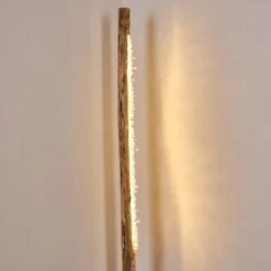 Rodeche Stehleuchte LED Holz Hell, Schwarz, 1-flammig -Lampe Verkäufe rodeche stehleuchte h3326534 5