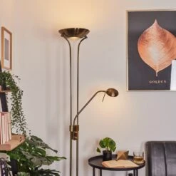 Rom Deckenfluter LED Messing, 2-flammig -Lampe Verkäufe rom deckenfluter h3551868 8