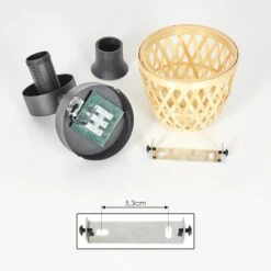 Rombarral Wandleuchte Naturfarben, 1-flammig -Lampe Verkäufe rombarral wandleuchte h3628072 4