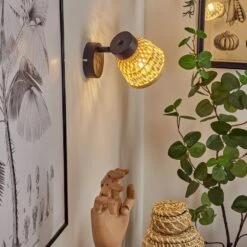 Rombarral Wandleuchte Naturfarben, 1-flammig -Lampe Verkäufe rombarral wandleuchte h3628072 6