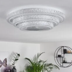 Roseto Deckenleuchte LED Transparent, Klar, Weiß, 1-flammig, Fernbedienung 25 Roseto Deckenleuchte LED Transparent, Klar, Weiß, 1-flammig, Fernbedienung -Lampe Verkäufe roseto deckenleuchte h3391389 11