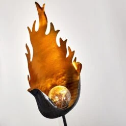 Rovinj Solarleuchte LED Schwarz-Gold, 1-flammig -Lampe Verkäufe rovinj solarleuchte h3332146 16