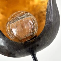 Rovinj Solarleuchte LED Schwarz-Gold, 1-flammig -Lampe Verkäufe rovinj solarleuchte h3332146 18