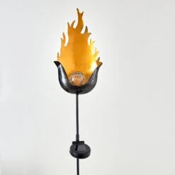 Rovinj Solarleuchte LED Schwarz-Gold, 1-flammig -Lampe Verkäufe rovinj solarleuchte h3332146 19