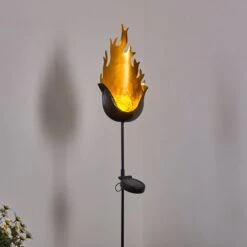 Rovinj Solarleuchte LED Schwarz-Gold, 1-flammig -Lampe Verkäufe rovinj solarleuchte h3332146 2