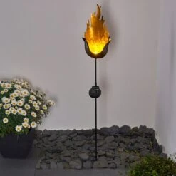 Rovinj Solarleuchte LED Schwarz-Gold, 1-flammig -Lampe Verkäufe rovinj solarleuchte h3332146 3