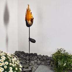 Rovinj Solarleuchte LED Schwarz-Gold, 1-flammig -Lampe Verkäufe rovinj solarleuchte h3332146 5