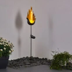 Rovinj Solarleuchte LED Schwarz-Gold, 1-flammig -Lampe Verkäufe rovinj solarleuchte h3332146 9