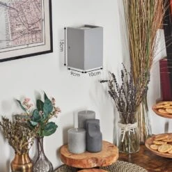 Rurup Wandleuchte Grau, Silber, 2-flammig -Lampe Verkäufe rurup wandleuchte h3829264 3