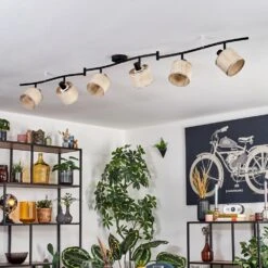 Sabadim Deckenleuchte Beige, Naturfarben, 6-flammig -Lampe Verkäufe sabadim deckenleuchte h3832189 11