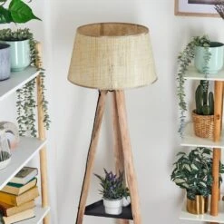 Sabadim Stehleuchte 45 Cm Beige, Naturfarben, 1-flammig -Lampe Verkäufe sabadim stehleuchte 45 cm h3807736 11