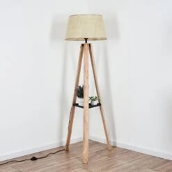 Sabadim Stehleuchte 45 Cm Beige, Naturfarben, 1-flammig -Lampe Verkäufe sabadim stehleuchte 45 cm h3807736 7