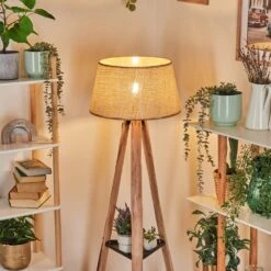 Sabadim Stehleuchte 45 Cm Beige, Naturfarben, 1-flammig -Lampe Verkäufe sabadim stehleuchte 45 cm h3807736 8