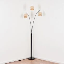 Sabadim Stehleuchte Schwarz, 3-flammig 21 Sabadim Stehleuchte Schwarz, 3-flammig -Lampe Verkäufe sabadim stehleuchte h3896280 7