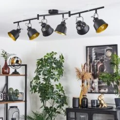 Safari Deckenleuchte Chrom, Schwarz, 6-flammig 25 Safari Deckenleuchte Chrom, Schwarz, 6-flammig -Lampe Verkäufe safari deckenleuchte h3643327 11