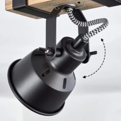 Safari Deckenleuchte Naturfarben, Schwarz, 5-flammig -Lampe Verkäufe safari deckenleuchte h3695302 2