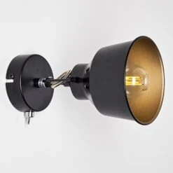 Safari Wandleuchte Schwarz, 1-flammig -Lampe Verkäufe safari wandleuchte h3012864 do4 13