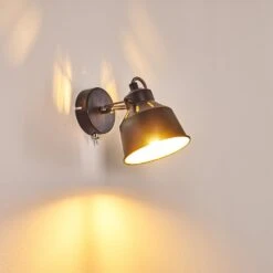 Safari Wandleuchte Schwarz, 1-flammig -Lampe Verkäufe safari wandleuchte h3012864 do4 14