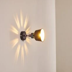 Safari Wandleuchte Schwarz, 1-flammig -Lampe Verkäufe safari wandleuchte h3012864 do4 16