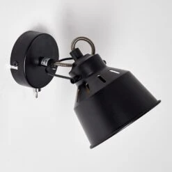 Safari Wandleuchte Schwarz, 1-flammig -Lampe Verkäufe safari wandleuchte h3012864 do4 18