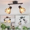 Saire Deckenleuchte Chrom, Schwarz, 2-flammig -Lampe Verkäufe saire deckenleuchte h3976456 0
