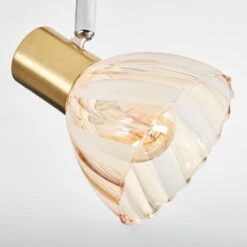 Saire Deckenleuchte Chrom, Messing, 4-flammig -Lampe Verkäufe saire deckenleuchte h9008460 2