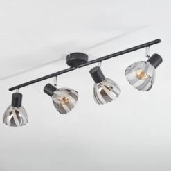 Saire Deckenleuchte Chrom, Schwarz, 4-flammig -Lampe Verkäufe saire deckenleuchte h9008484 7