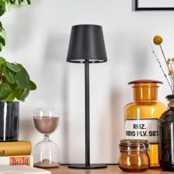 Salgadinho Tischleuchte LED Schwarz, 1-flammig -Lampe Verkäufe salgadinho tischleuchte h3760024 9