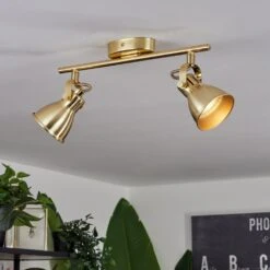 Salinas Deckenleuchte Messing, 2-flammig -Lampe Verkäufe salinas deckenleuchte h3614914 8