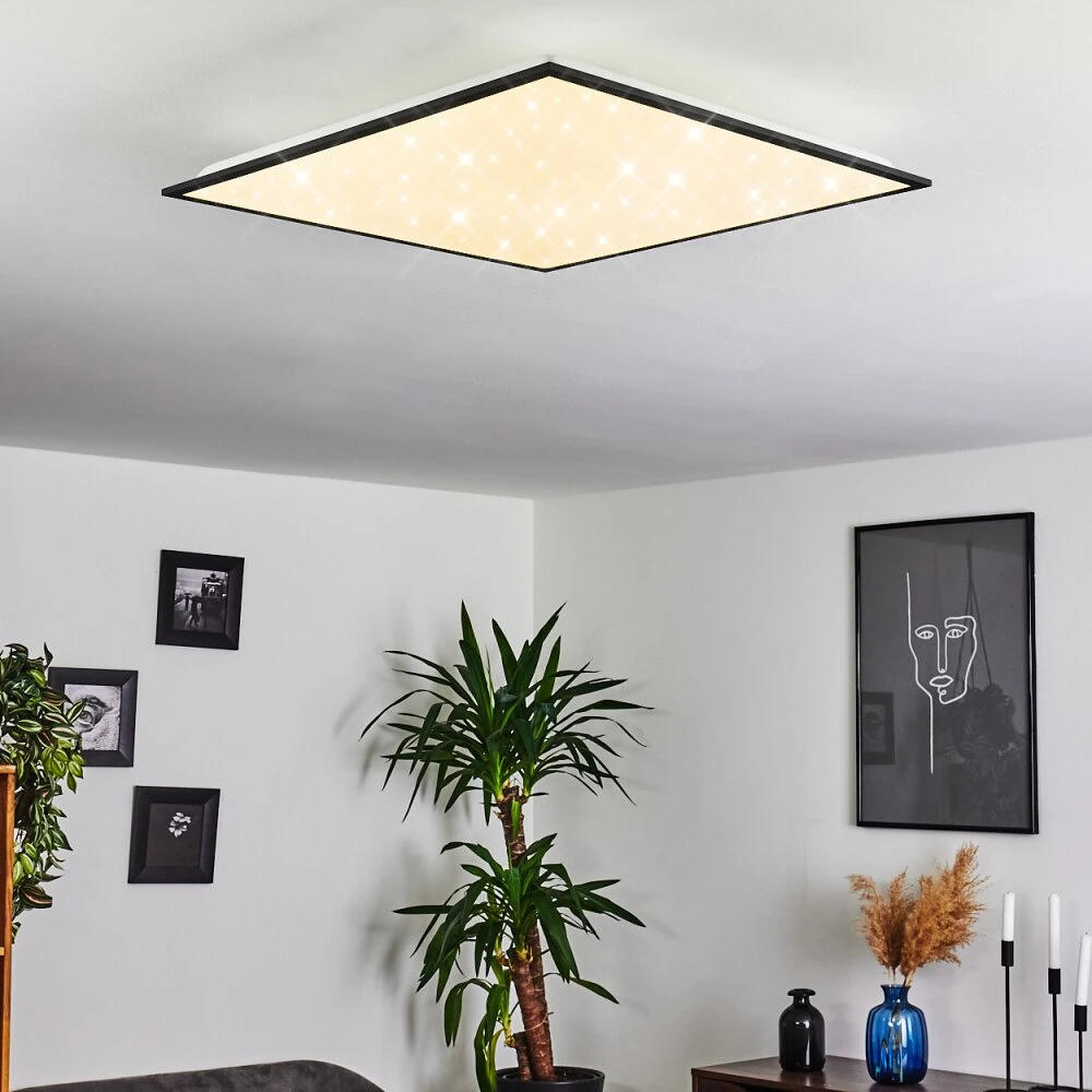 Salmi Deckenleuchte LED Schwarz, Weiß, 1-flammig 3 Salmi Deckenleuchte LED Schwarz, Weiß, 1-flammig