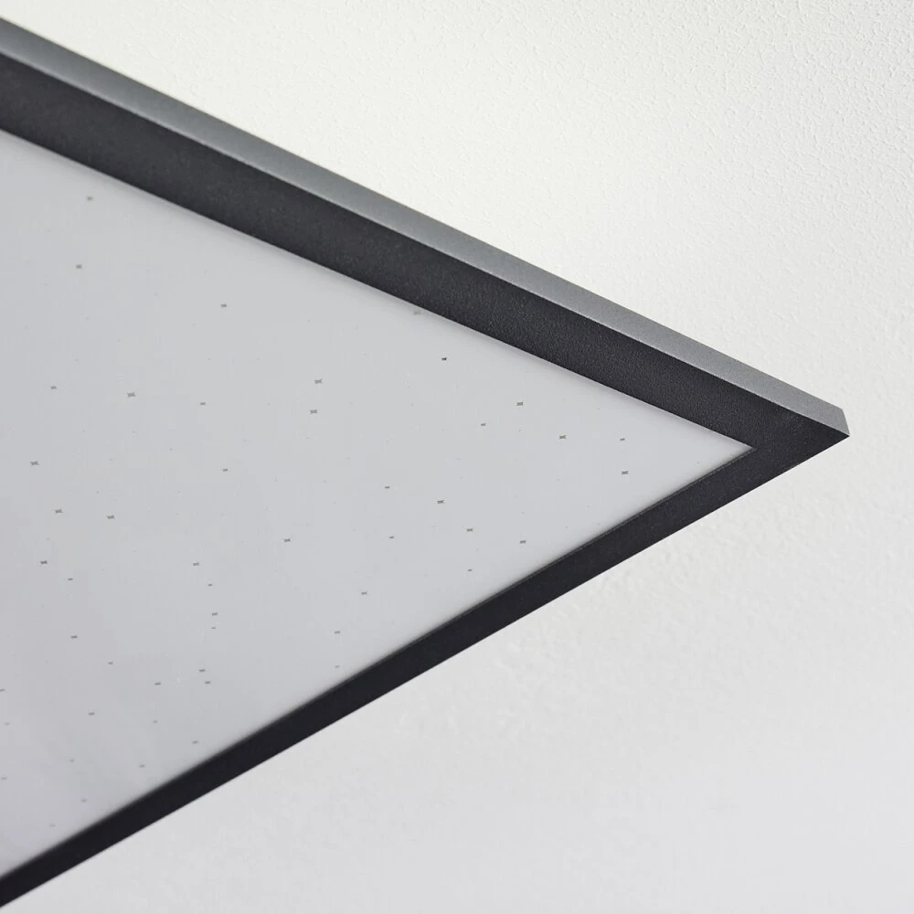 Salmi Deckenleuchte LED Schwarz, Weiß, 1-flammig 5 Salmi Deckenleuchte LED Schwarz, Weiß, 1-flammig – Bild 3