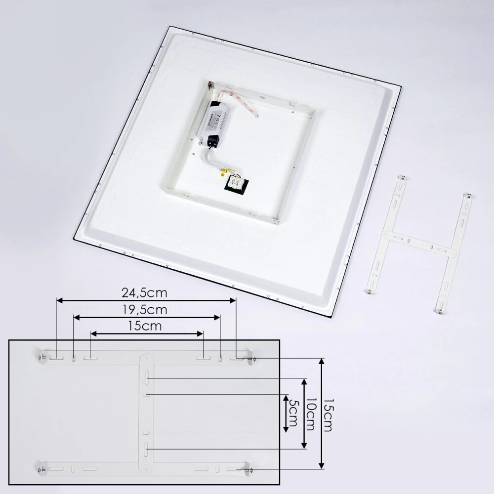Salmi Deckenleuchte LED Schwarz, Weiß, 1-flammig 7 Salmi Deckenleuchte LED Schwarz, Weiß, 1-flammig – Bild 5