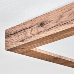 Salmi Deckenpanel LED Holzoptik, Schwarz, 1-flammig, Fernbedienung -Lampe Verkäufe salmi deckenpanel h3750308 5