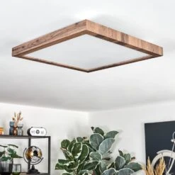 Salmi Deckenpanel LED Holzoptik, Schwarz, 1-flammig, Fernbedienung -Lampe Verkäufe salmi deckenpanel h3750308 9