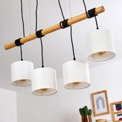 Sambia Pendelleuchte Braun, Schwarz, 4-flammig -Lampe Verkäufe sambia pendelleuchte h3376478 13